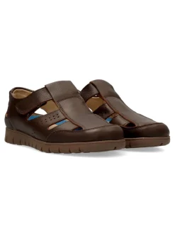 Hot MAC Sandalia cerrada piel confort hombre