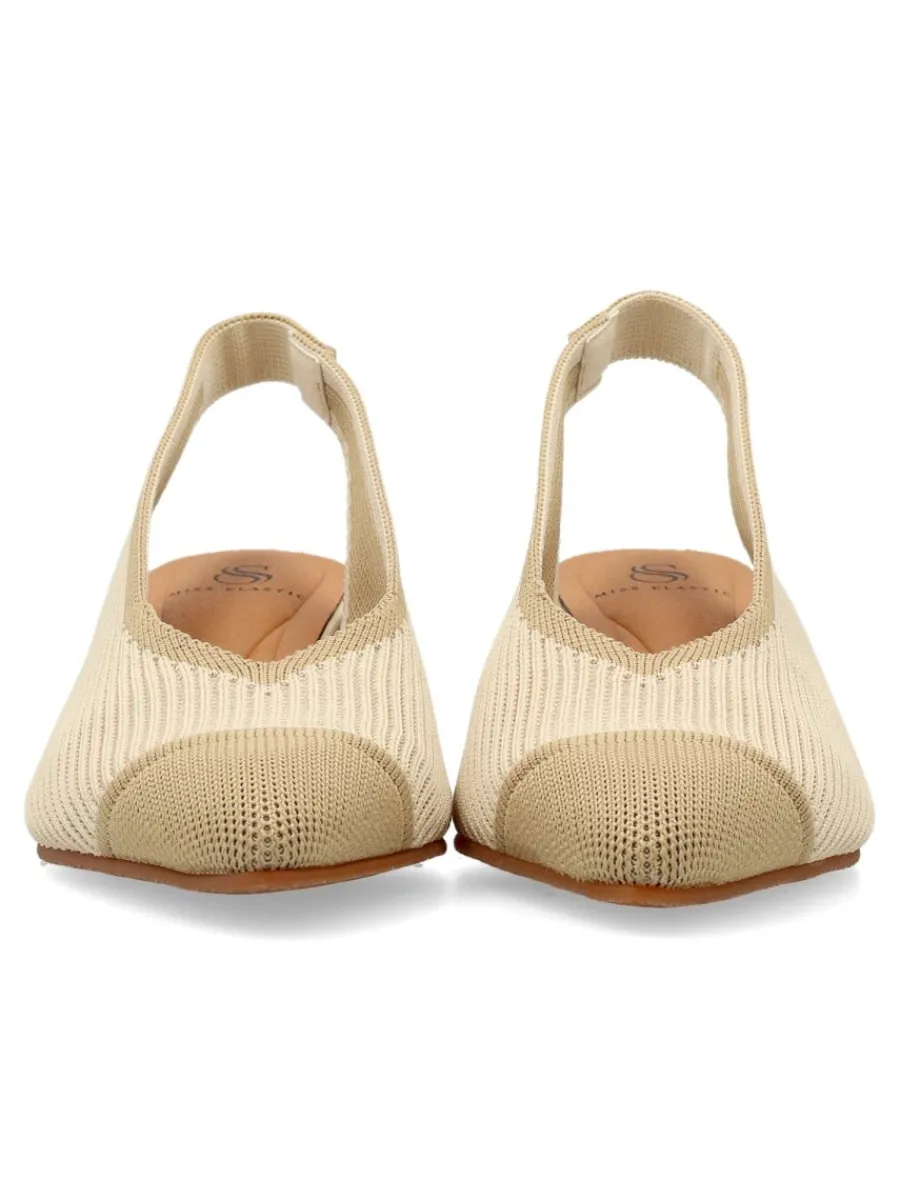 Fashion MISS ELASTIC Salón vegano tejido elástico mujer Reine