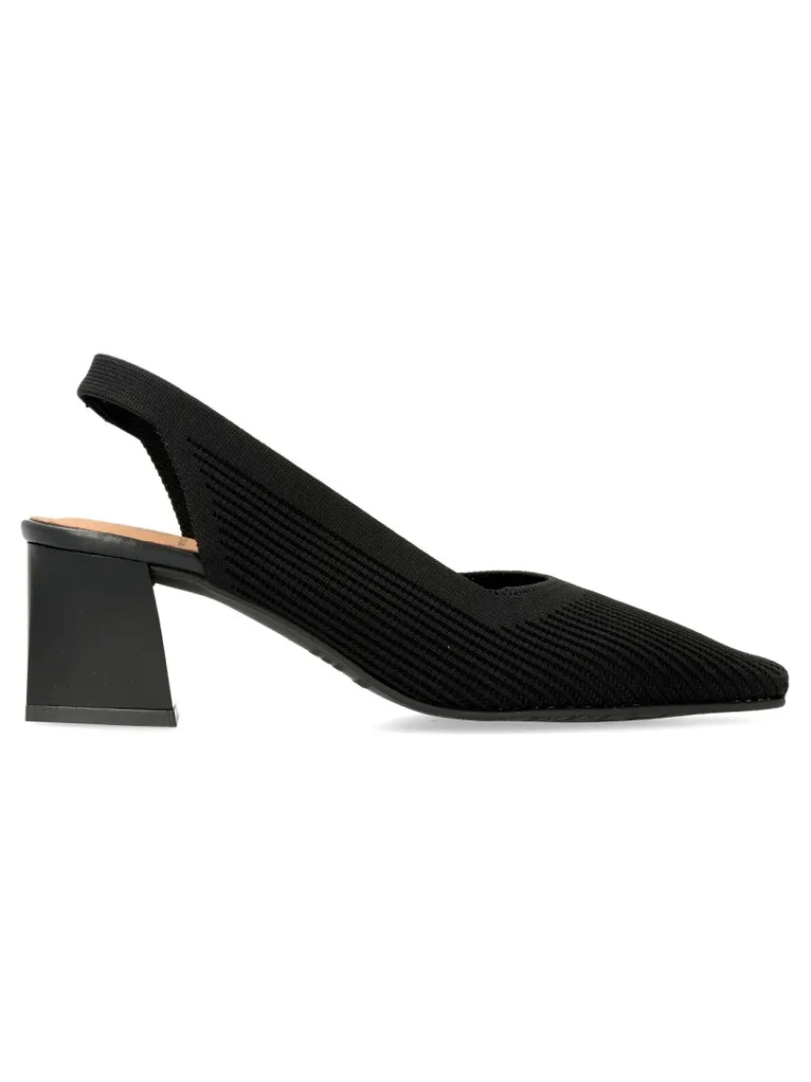 Outlet MISS ELASTIC Zapato salón textil elástico confor