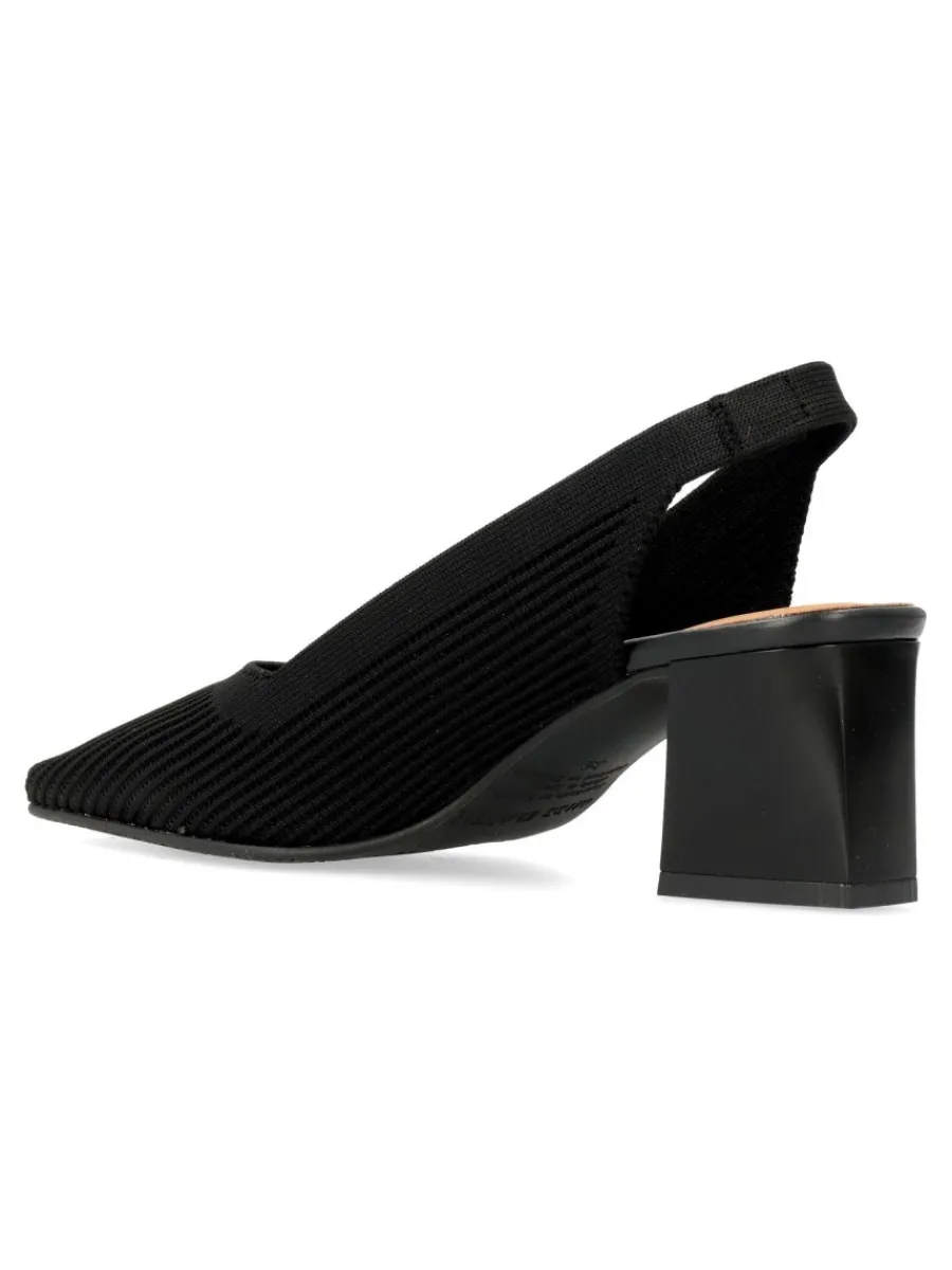 Outlet MISS ELASTIC Zapato salón textil elástico confor