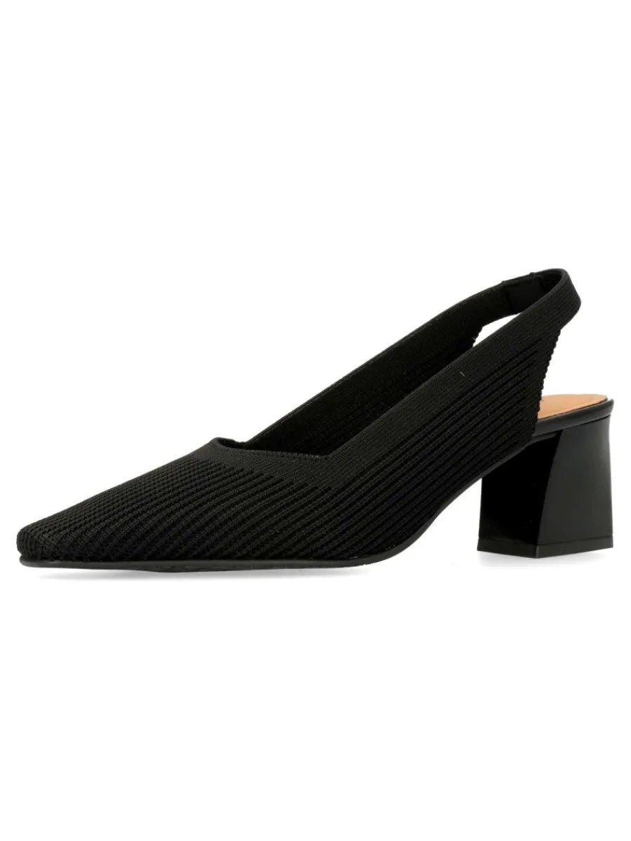 Outlet MISS ELASTIC Zapato salón textil elástico confor