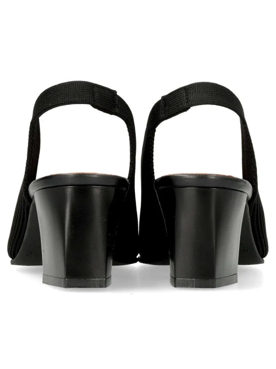 Outlet MISS ELASTIC Zapato salón textil elástico confor