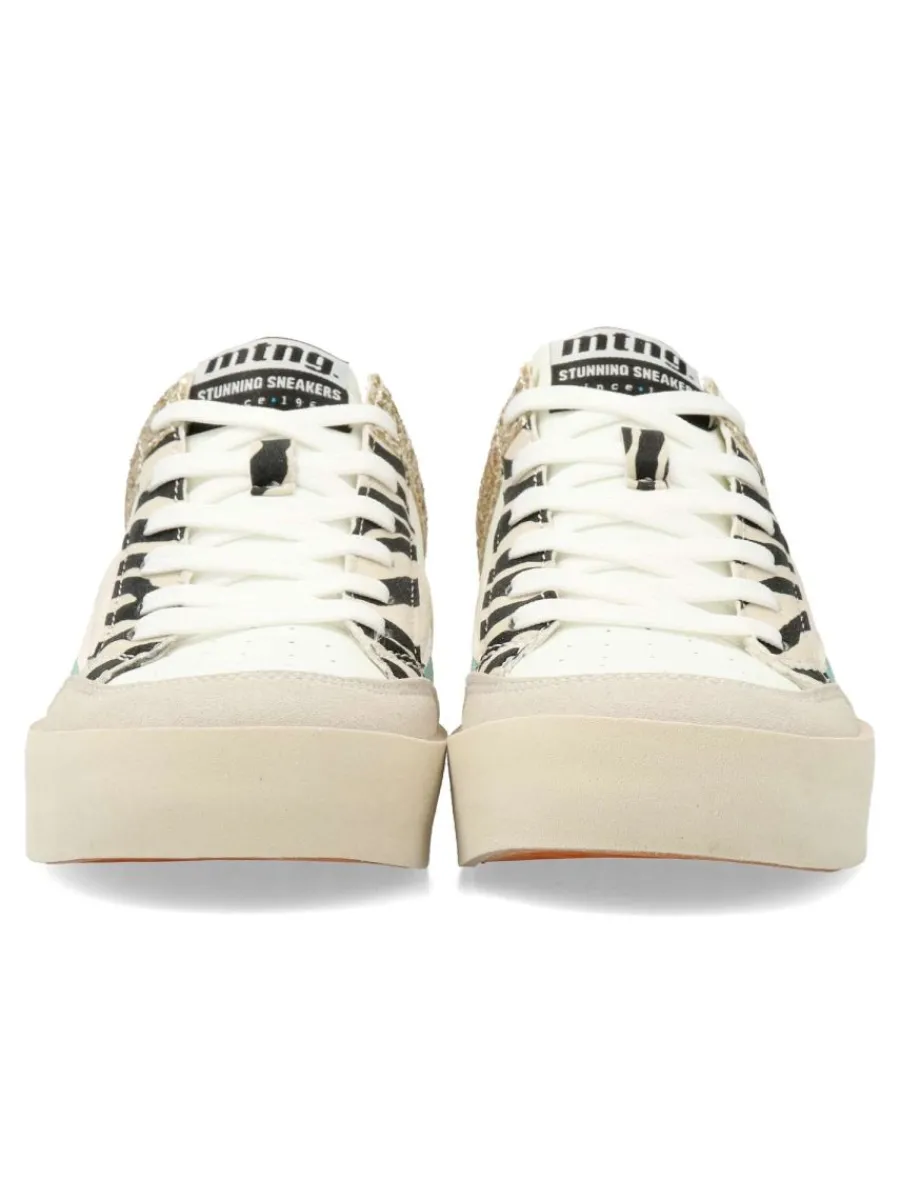 Fashion MTNG Sneakers casual glitter animal print