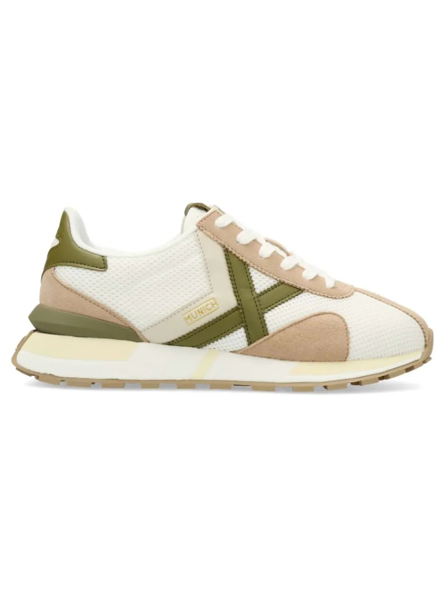Clearance MUNICH Sneakers deportivo caqui hombre Sapporo