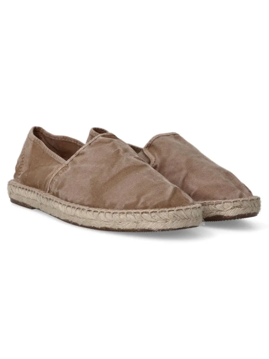Hot NATURAL WORLD Zapatilla alpargata hombre WOR 325E BEIGE