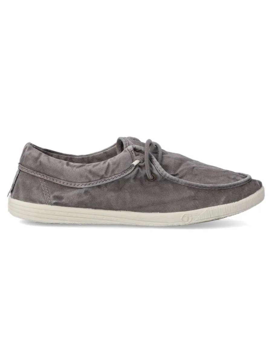 Fashion NATURAL WORLD Zapatilla lona wallabi hombre