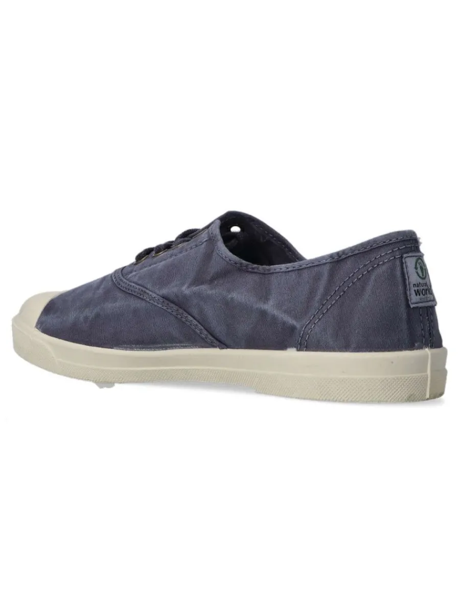 Outlet NATURAL WORLD Zapatilla lona ecológica hombre