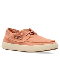 Discount NATURAL WORLD Zapato náutico lona casual hombre