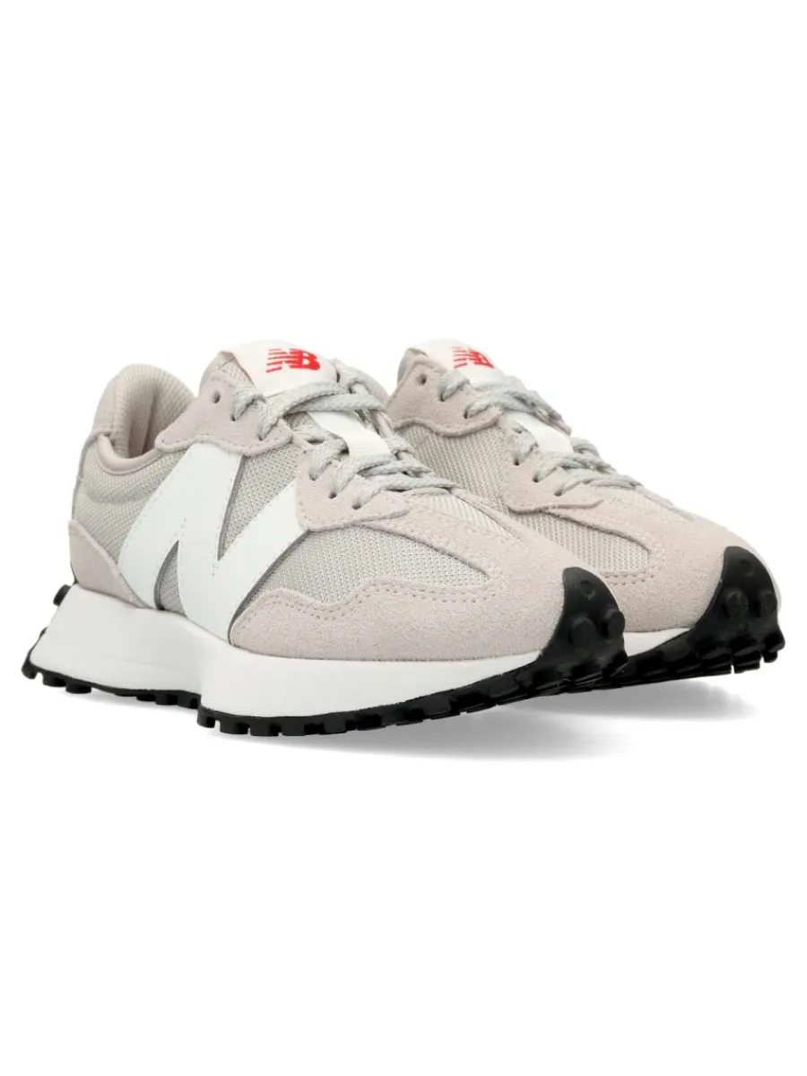 Hot NEW BALANCE Zapatilla deportiva casual gris y blanco