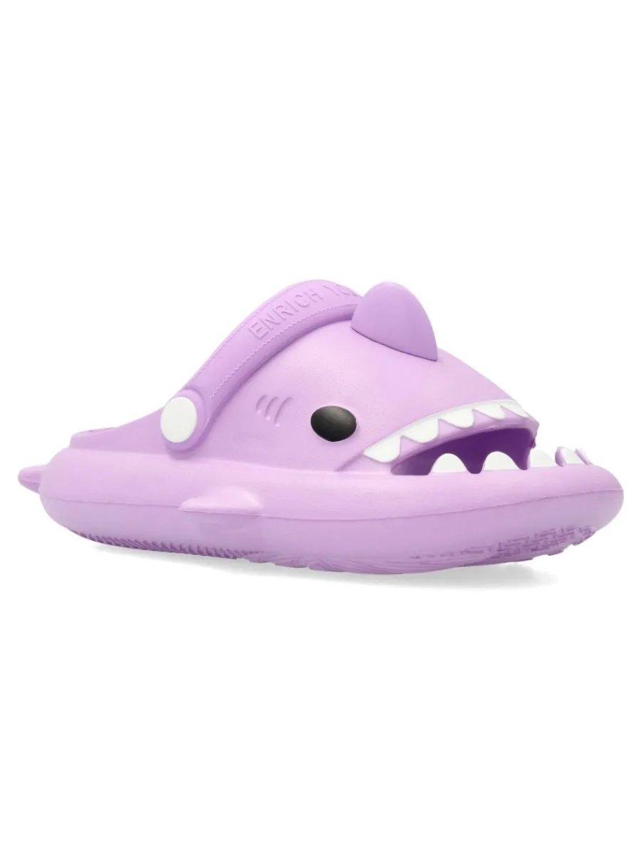 Outlet NICOBOCO Chancla de playa Sharklas purpura