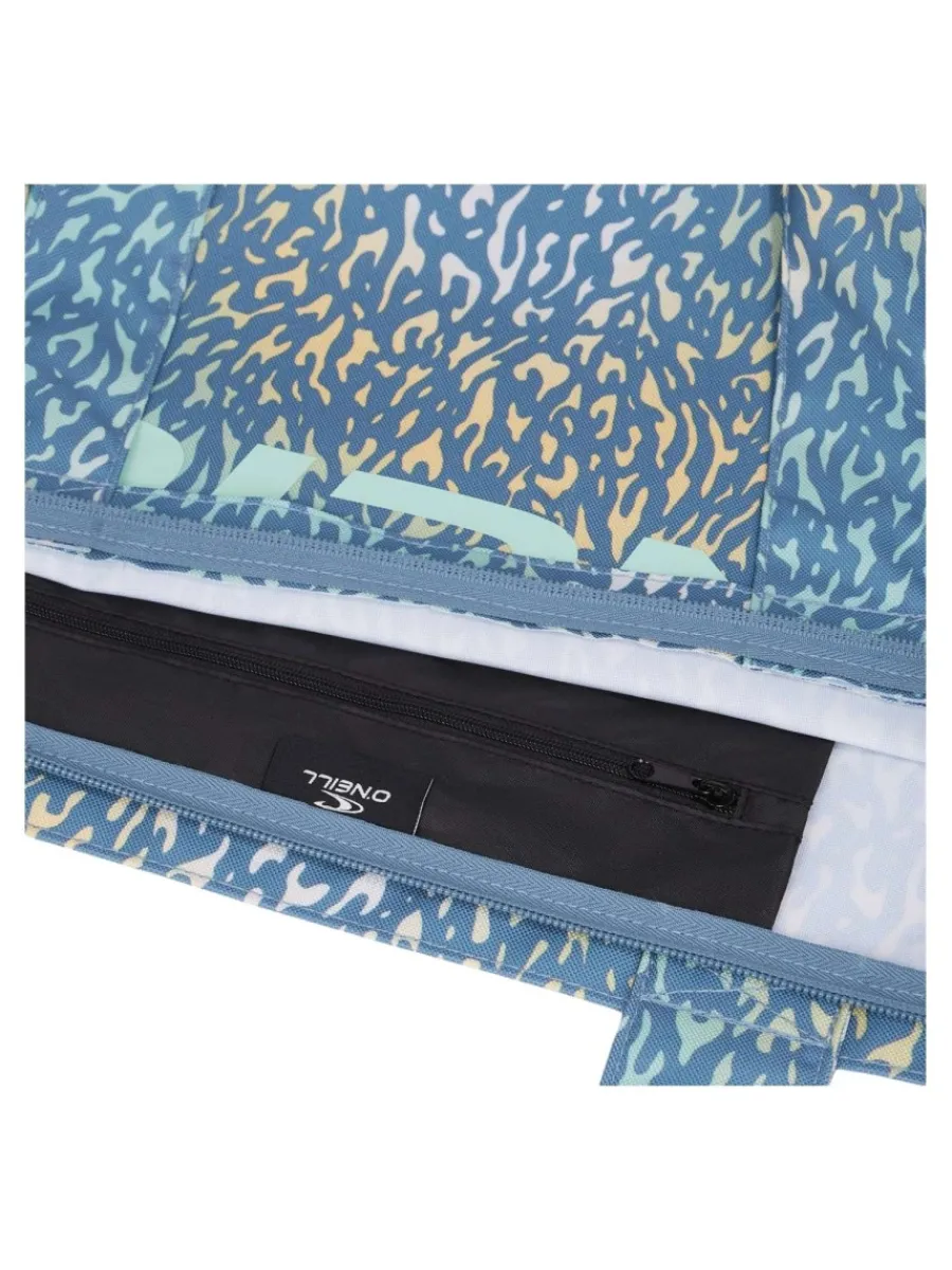 Fashion ONEILL Bolso tote de playa negro Coastal Print