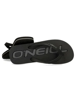 Discount ONEILL Chanclas de playa negras Profile Logo