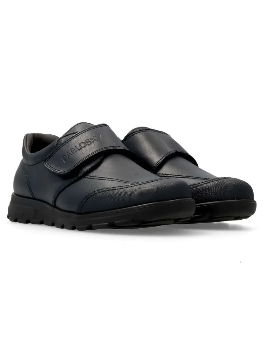 Sale PABLOSKY Colegiales de piel confort velcro