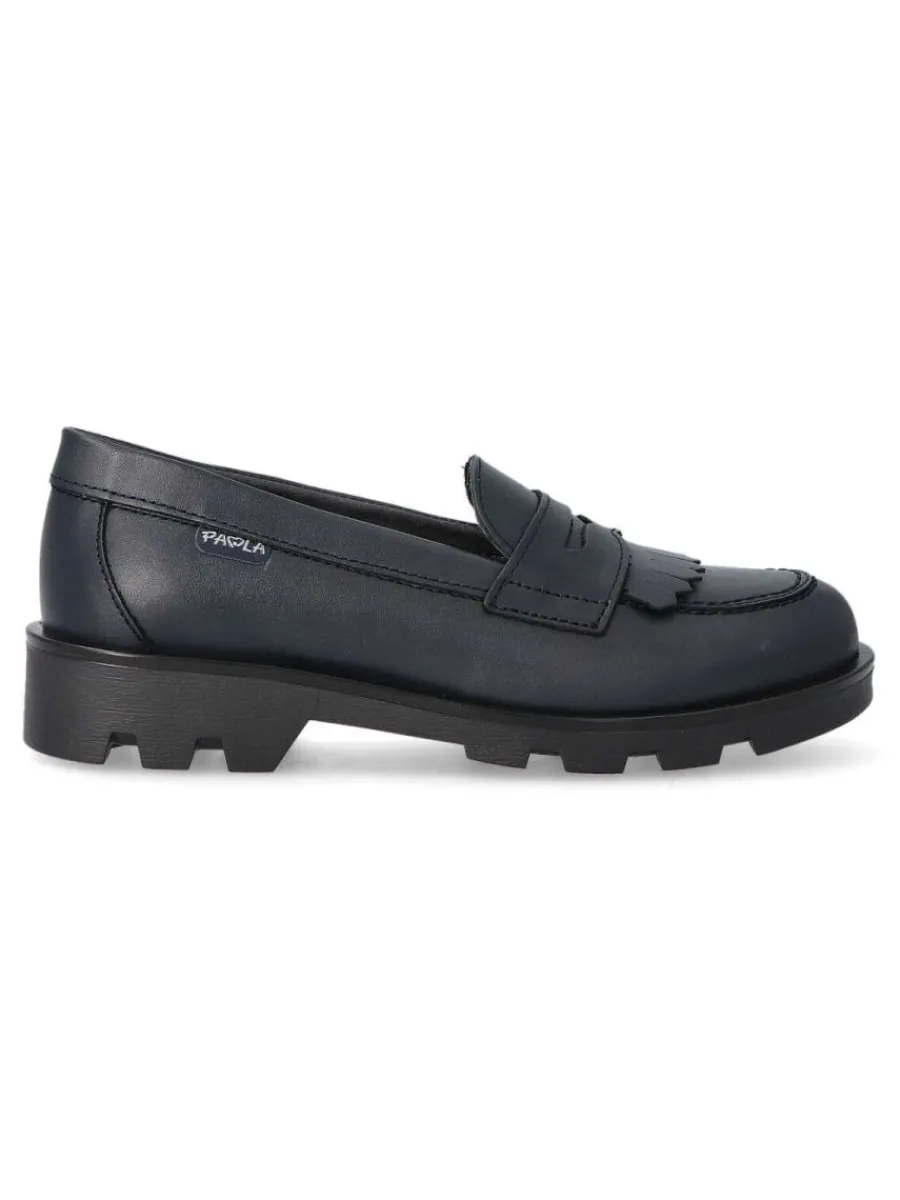 Fashion PABLOSKY Mocasín colegial piel niña PAB 861720 MARINO