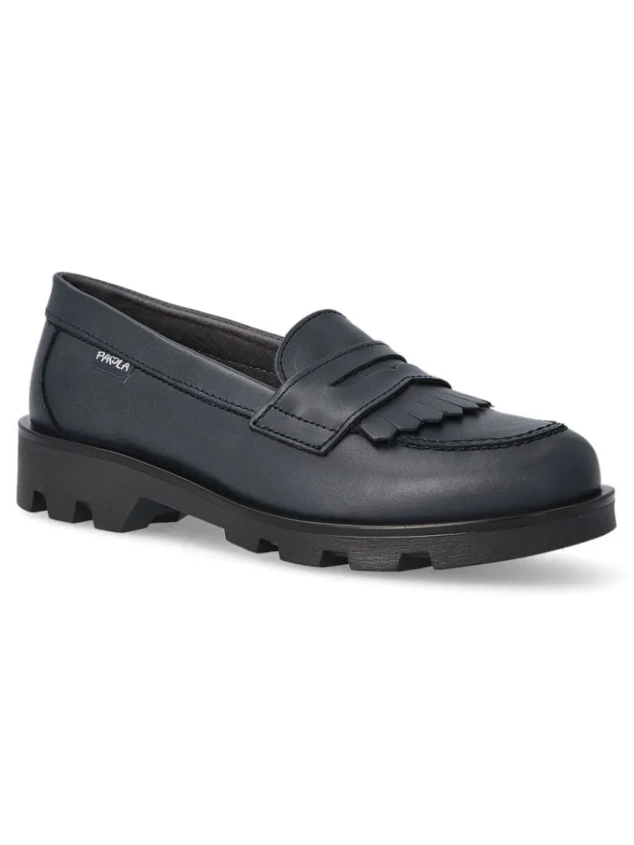 Fashion PABLOSKY Mocasín colegial piel niña PAB 861720 MARINO