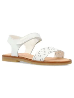 Sale PABLOSKY Sandalia de vestir piel troquelada blanca