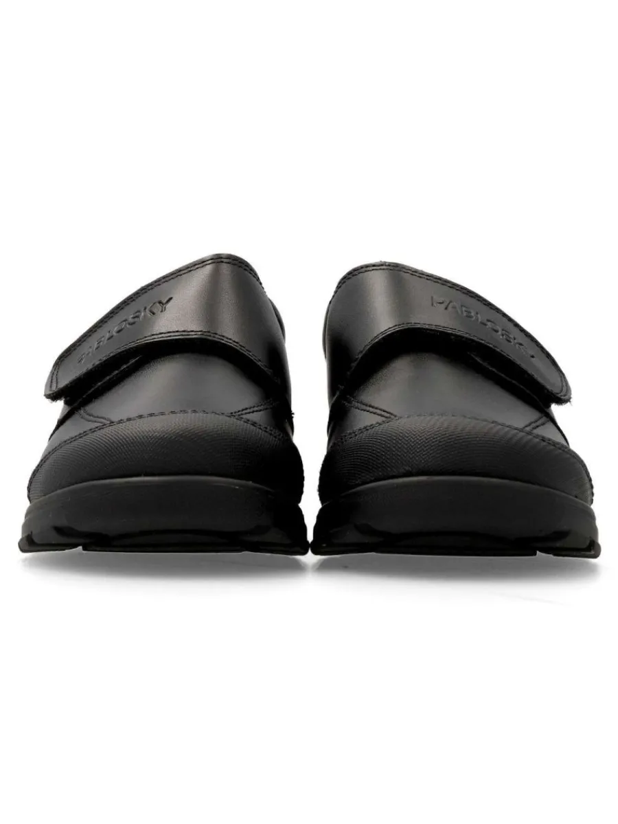 Hot PABLOSKY Zapato colegial velcro piel confort
