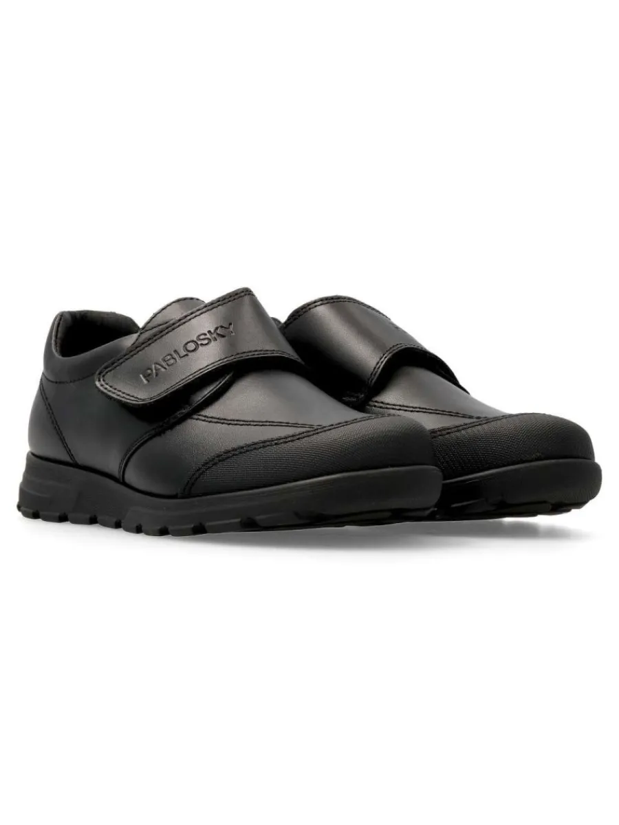 Hot PABLOSKY Zapato colegial velcro piel confort