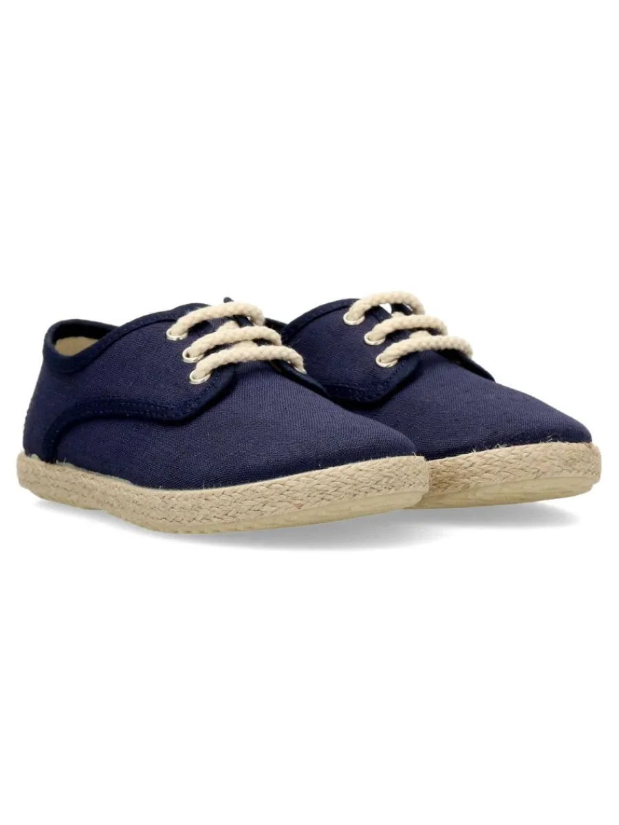 Online PEKE'S by Vanessa PEKES Blucher de vestir marino niño
