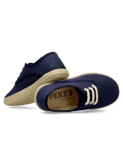 Online PEKE'S by Vanessa PEKES Blucher de vestir marino niño