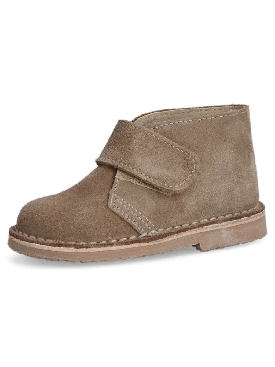 Hot PEKE'S by Vanessa PEKES Botita piel safari velcro BEN 101D TAN