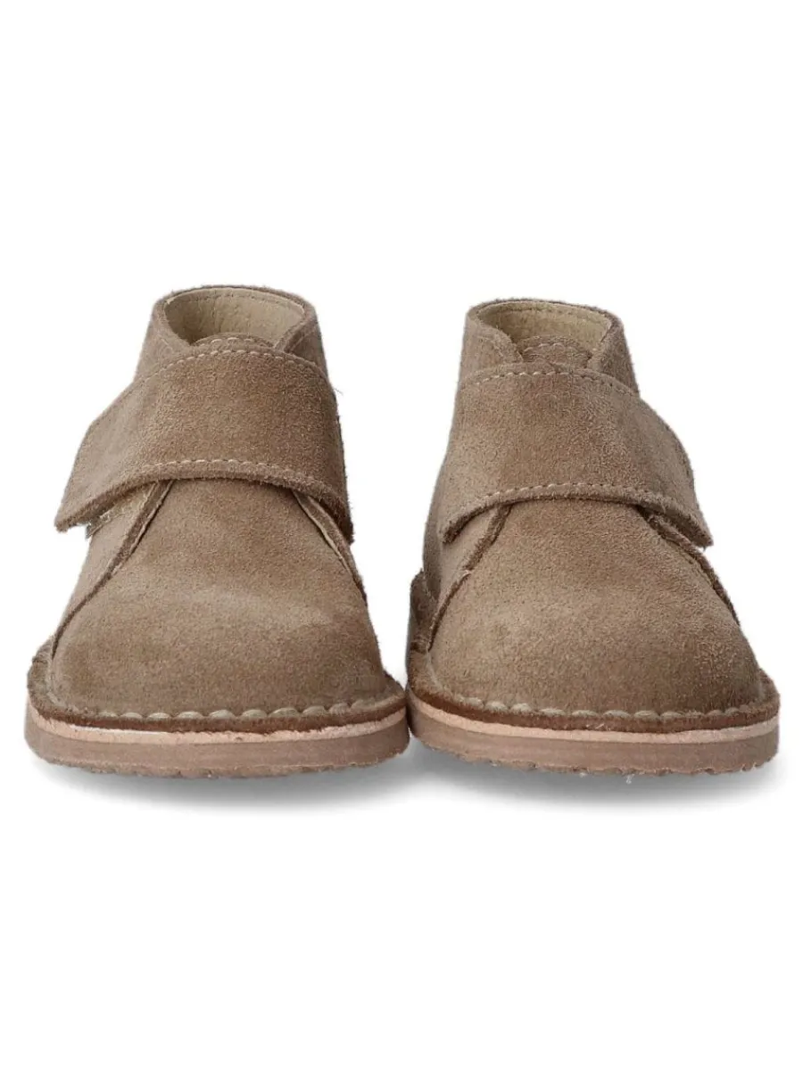 Hot PEKE'S by Vanessa PEKES Botita piel safari velcro BEN 101D TAN