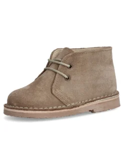 New PEKE'S by Vanessa PEKES Botita safari cordones piel BEN 100D TAN