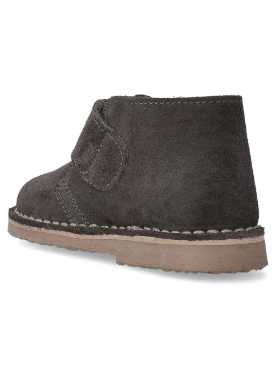 Outlet PEKE'S by Vanessa PEKES Botita safari piel serraje BEN 101D GRIS