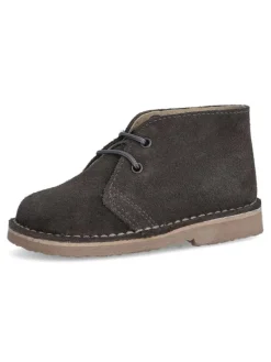 Clearance PEKE'S by Vanessa PEKES Botita safari piel serraje BEN 100D GRIS