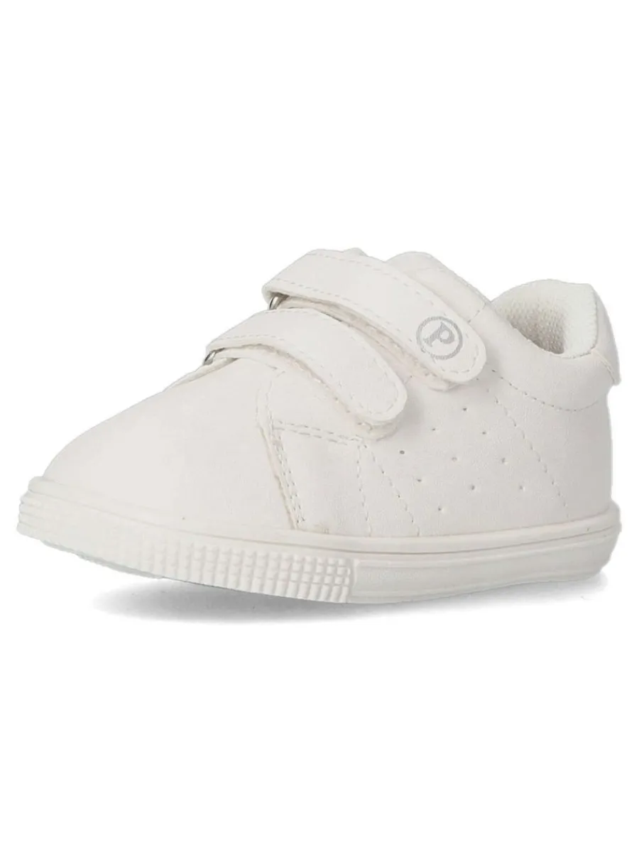 Discount PEKE'S by Vanessa PEKES Deportivo casual velcro niña PEK P1855 BLANCO