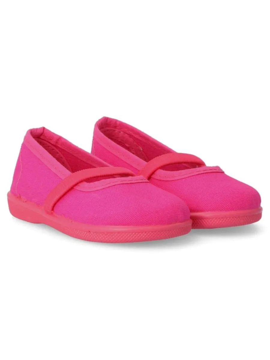 Sale PEKE'S by Vanessa PEKES Mercedita lona elástico niña RUI 01 FUXIA