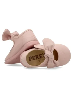 Fashion PEKE'S by Vanessa PEKES Merceditas cierre cinta lazo nudo niña