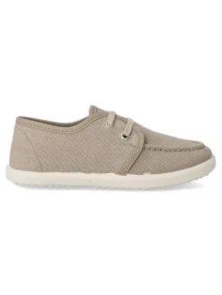 Discount PEKE'S by Vanessa PEKES Náutico lona cordón niño BAT 415/122E TAUPE