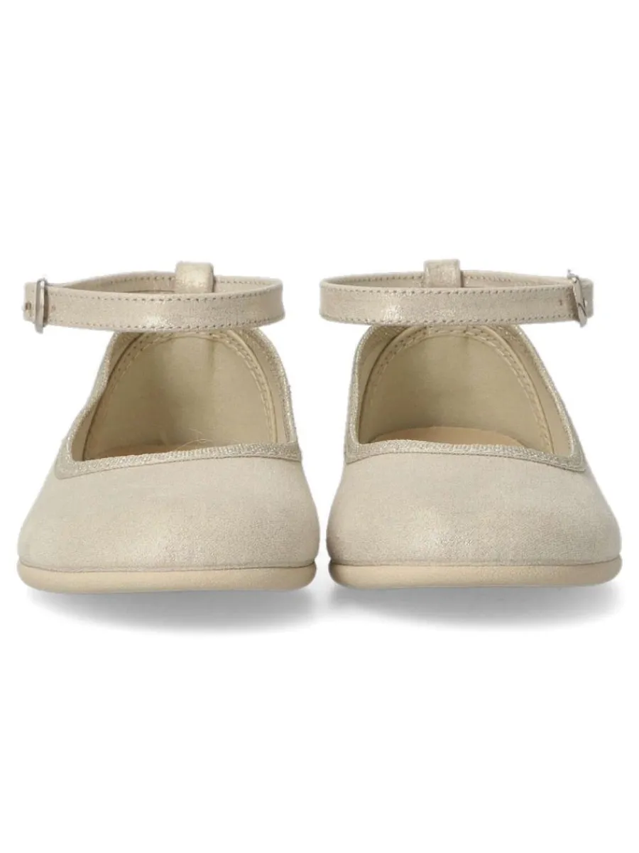 Fashion PEKE'S by Vanessa PEKES Salón bailarina hebilla niña BAT 170/109 ORO