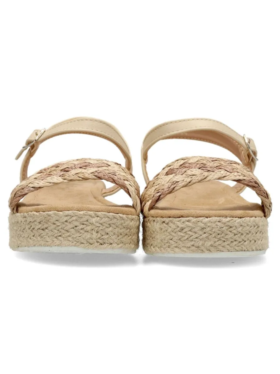 Clearance PEKE'S by Vanessa PEKES Sandalia alpargata niña pala trenzada