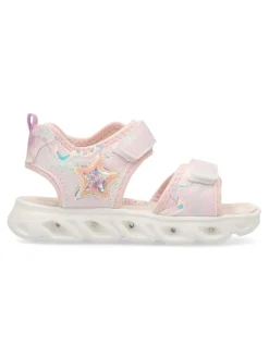 Sale PEKE'S by Vanessa PEKES Sandalia casual brillo y luces niña