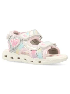 New PEKE'S by Vanessa PEKES Sandalia casual brillo y luces niña