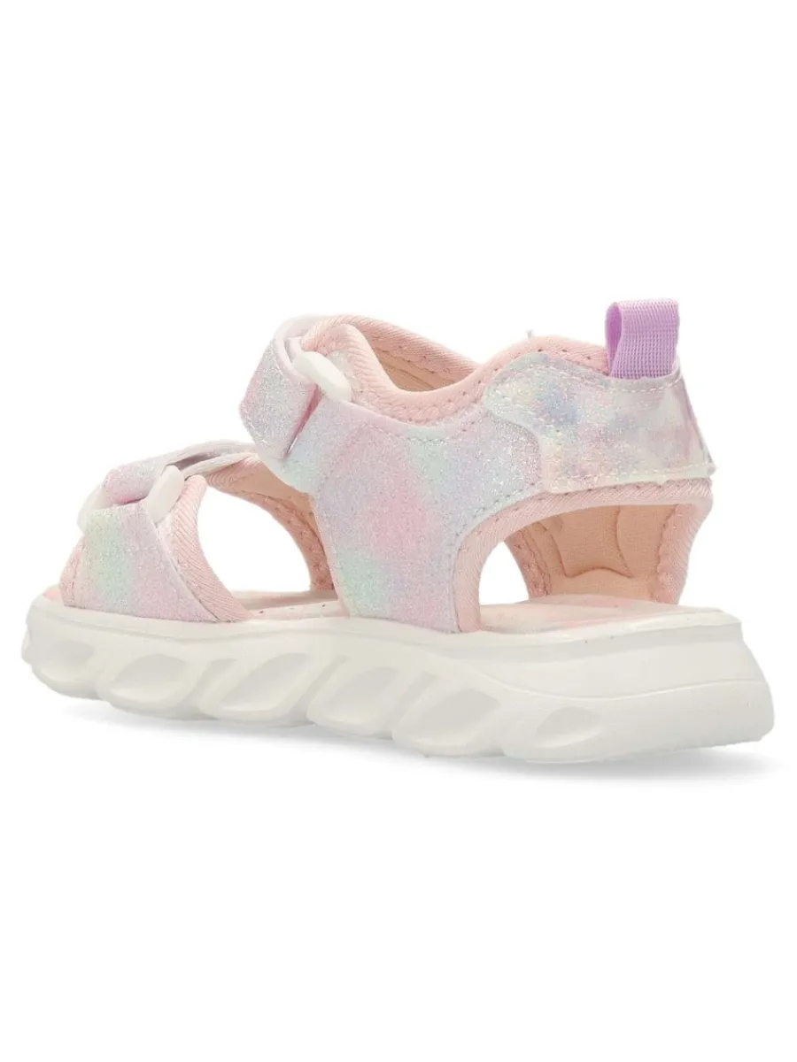 Sale PEKE'S by Vanessa PEKES Sandalia casual brillo y luces niña