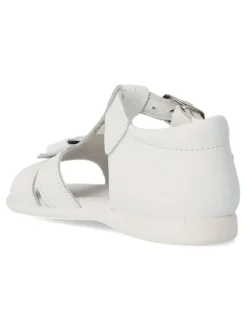 Best PEKE'S by Vanessa PEKES Sandalia cómoda de piel niña PET 10123C BLANCO