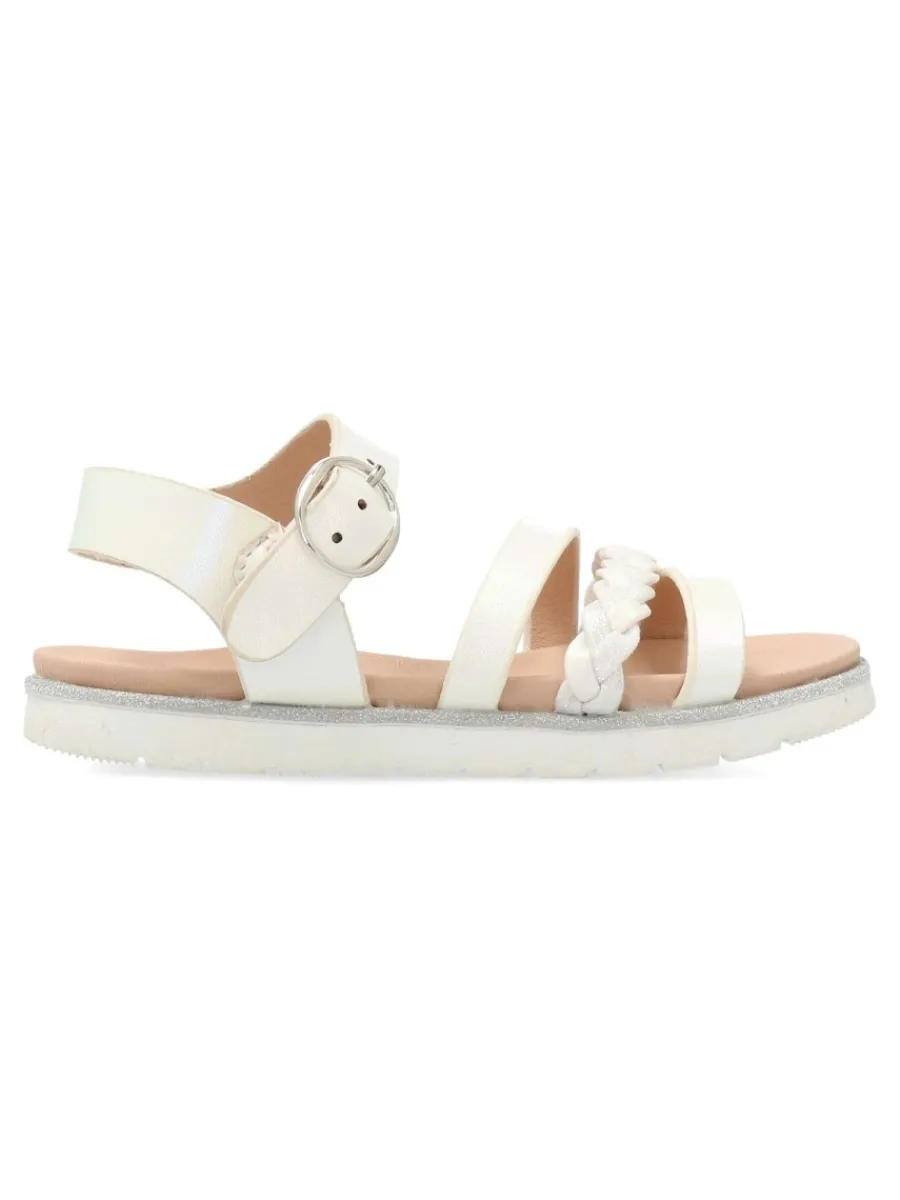 Online PEKE'S by Vanessa PEKES Sandalia de vestir blanca naracada