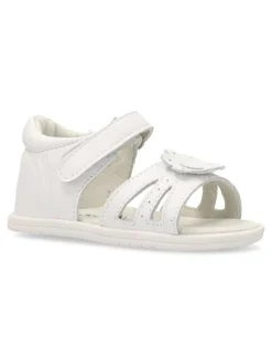 Outlet PEKE'S by Vanessa PEKES Sandalia de vestir piel blanca niña