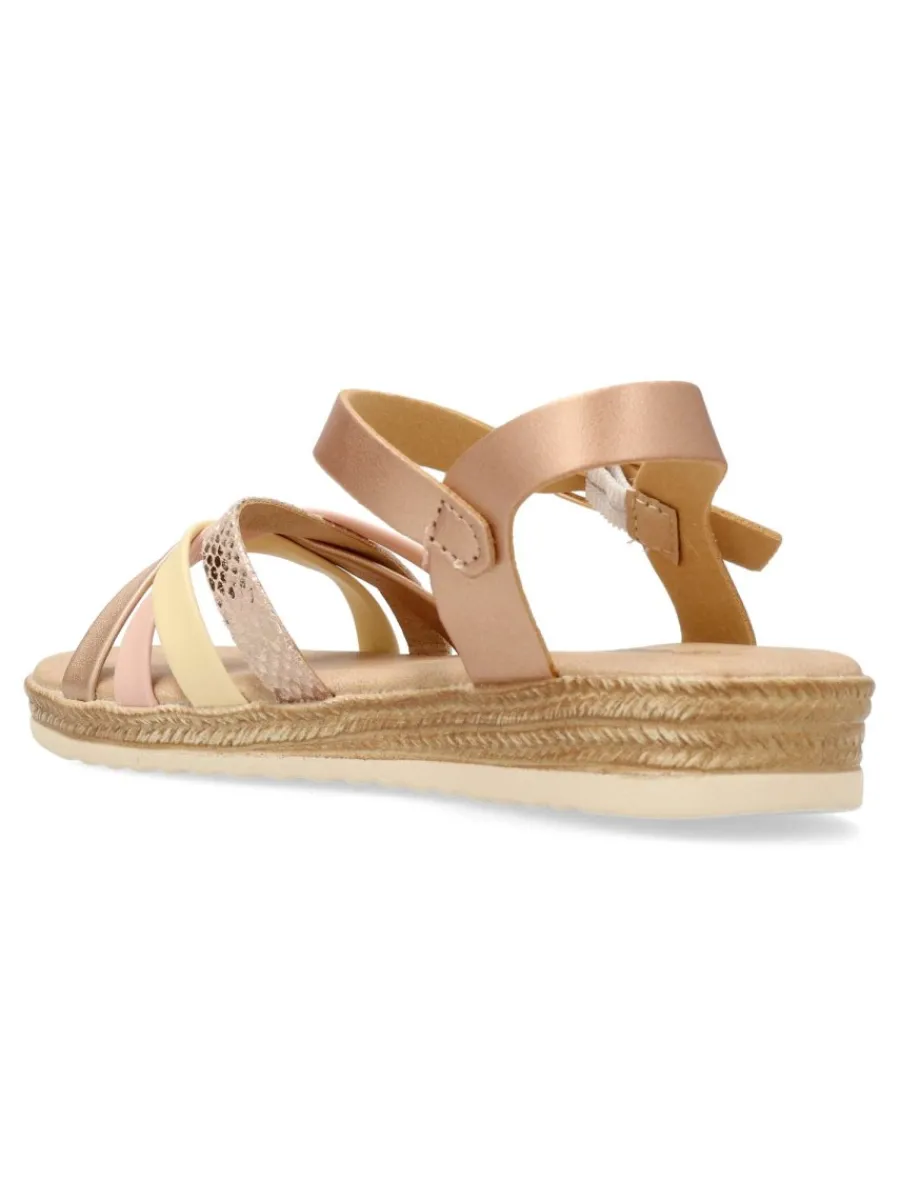 Sale PEKE'S by Vanessa PEKES Sandalia de vestir tiras multicolor