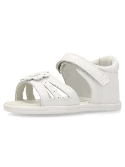 Outlet PEKE'S by Vanessa PEKES Sandalia de vestir piel blanca niña