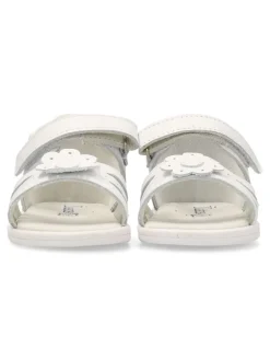 Outlet PEKE'S by Vanessa PEKES Sandalia de vestir piel blanca niña