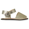 Discount PEKE'S by Vanessa PEKES Sandalia ibicenca respetuosa glitter