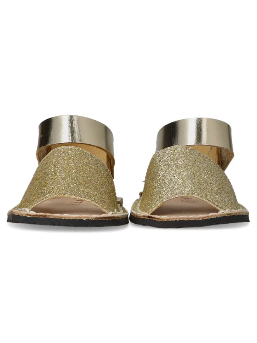 Discount PEKE'S by Vanessa PEKES Sandalia ibicenca respetuosa glitter