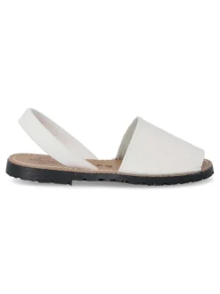 Clearance PEKE'S by Vanessa PEKES Sandalia menorquina de piel IBI 550KL BLANCO