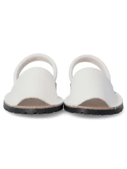Clearance PEKE'S by Vanessa PEKES Sandalia menorquina de piel IBI 550KL BLANCO