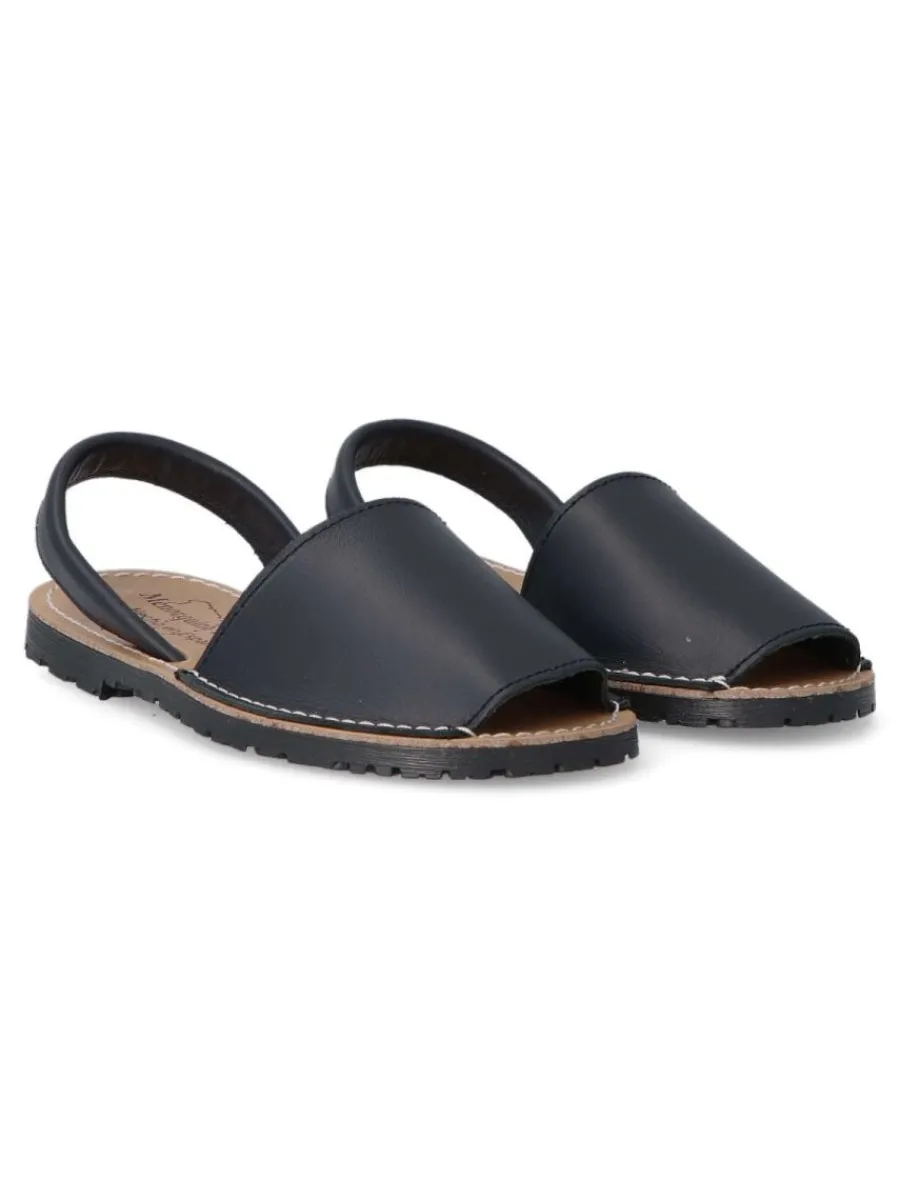Discount PEKE'S by Vanessa PEKES Sandalia menorquina de piel IBI 550KL MARINO