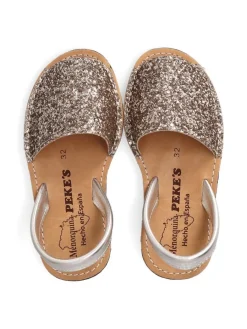 Sale PEKE'S by Vanessa PEKES Sandalia menorquina glitter niña